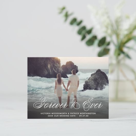 Everのフォトスクリプト結婚を永久に保存 案内ポストカード (スタンド正面)