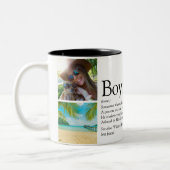 Ever 最高の Boyer定義4フォトコラージュ ツートーンマグカップ (左)