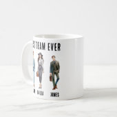 Ever 最高の Collaboration – チームへの応援最高の コーヒーマグカップ (正面左)