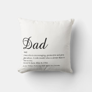 Ever 最高の Definition Script、Daddy、Father Definition クッション