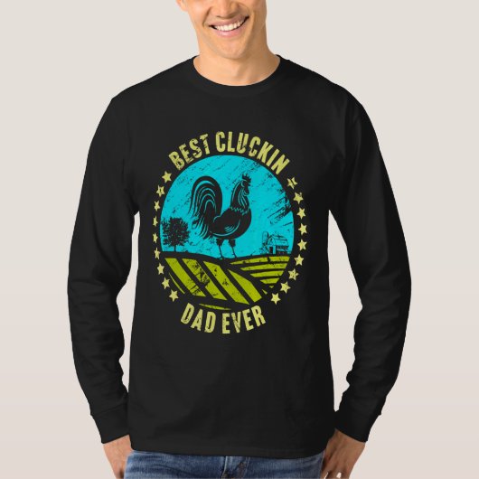 Ever Chicken Rooster Farmer   Tシャツ (正面)