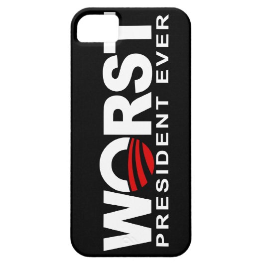 Ever- Wostの大統領のアンチオバマ Case-Mate iPhoneケース (裏面)