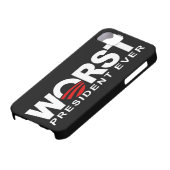 Ever- Wostの大統領のアンチオバマ Case-Mate iPhoneケース (下部)