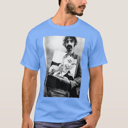 Everaによるフランク・ザッパのアルバムWeasels Ripped My Flesh Tシャツ (正面)