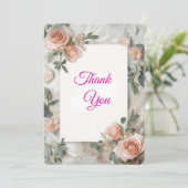 EverBloom結婚のエレガンス感謝していユーカード サンキューカード (スタンド正面)