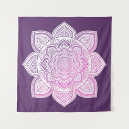 Everbloom Mandala Fine Art Tapestry タペストリー