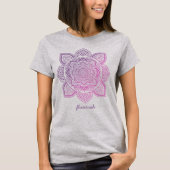 Everbloom Mandala Personalized T-Shirt Tシャツ (正面)