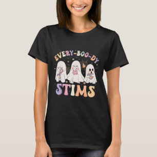 Everbody Stmsハロウィーン特別教育スポック Tシャツ