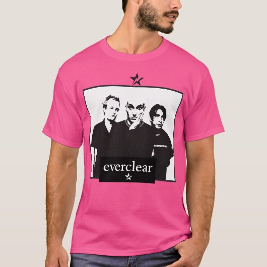 Everclear伝説の代替ロックバンド Tシャツ (正面)