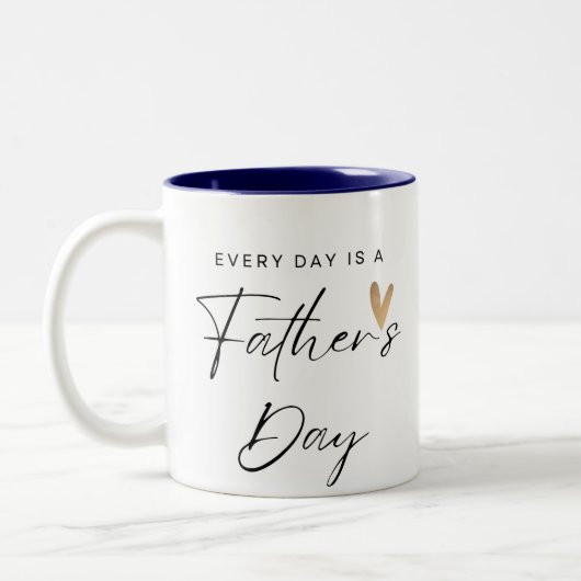 Everday is a Father's Day Mug ツートーンマグカップ (左)