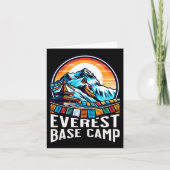 Everest Base Camp Prayer Flags Nepali Himalayan Hi カード (正面)