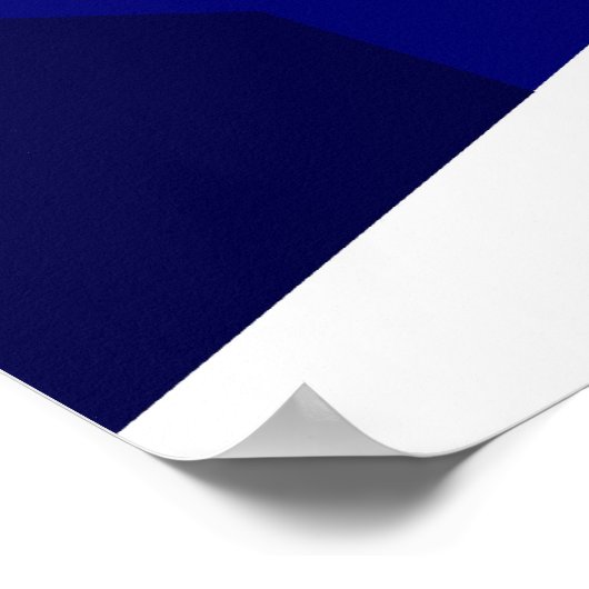 Everest - blue ポスター (角)