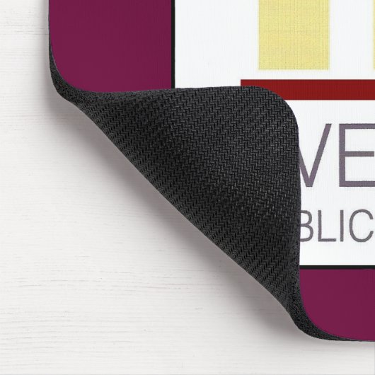 EverettPLのロゴ マウスパッド (コーナー)