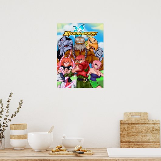 Evergeek Cartoon Poster 2014 ポスター (キッチン)