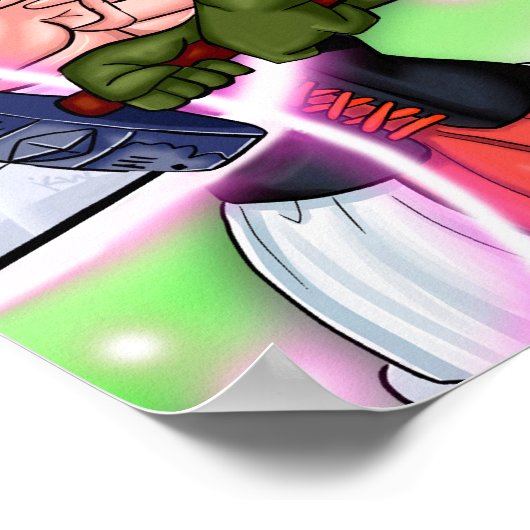 Evergeek Cartoon Poster 2014 ポスター (角)