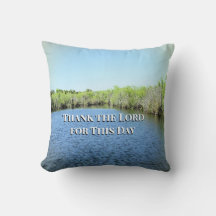 Everglade Dawn Gratitude Canvas