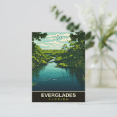 Everglades，フロリダ，旅行 ポストカード (スタンド正面)