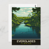 Everglades，フロリダ，旅行 ポストカード (正面/裏面)