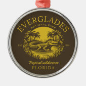 Everglades National Park Florida  メタルオーナメント (正面)