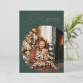 EVERGREEN モダン Joy Minimalistクリスマス シーズンカード (スタンド正面)