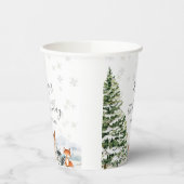 Evergreen Animal Winter Onederland Birthday 紙コップ (左)
