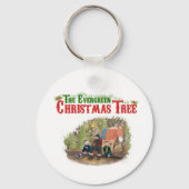 Evergreen Christmas Tree Keychain  キーホルダー (正面)