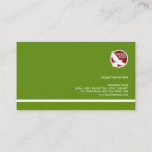 Evergreen Dialog Box Companyの総務部長 名刺 (裏面)