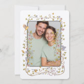 Evergreen Elegance Wedding 招待状 (裏面)