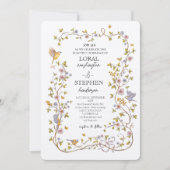 Evergreen Elegance Wedding 招待状 (正面)