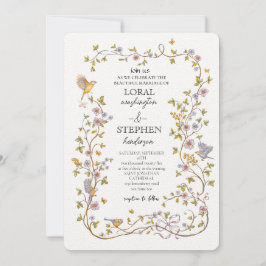 Evergreen Elegance Wedding 招待状