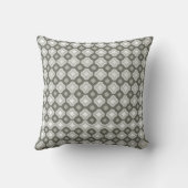 Evergreen Fog Throw Pillow クッション (裏面)