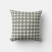 Evergreen Fog Throw Pillow クッション (正面)