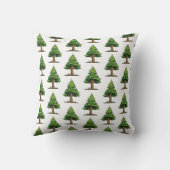 Evergreen forest クッション (裏面)