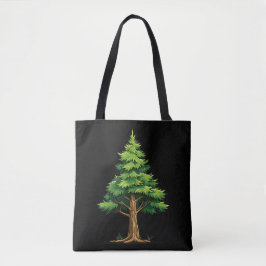Evergreen forest トートバッグ