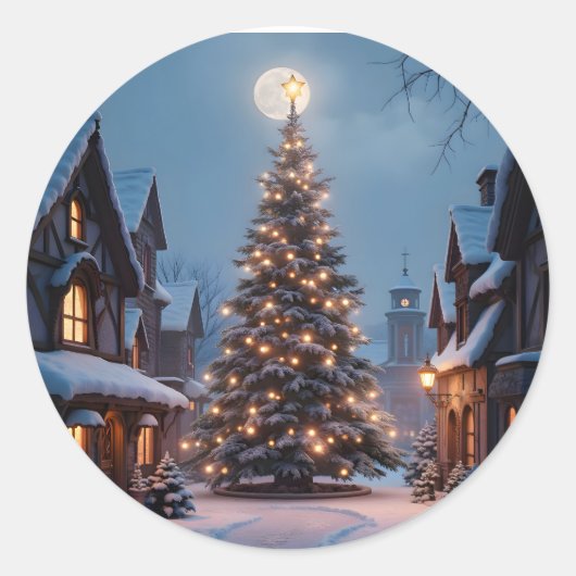 Evergreen Glow - ラウンドシール (正面)