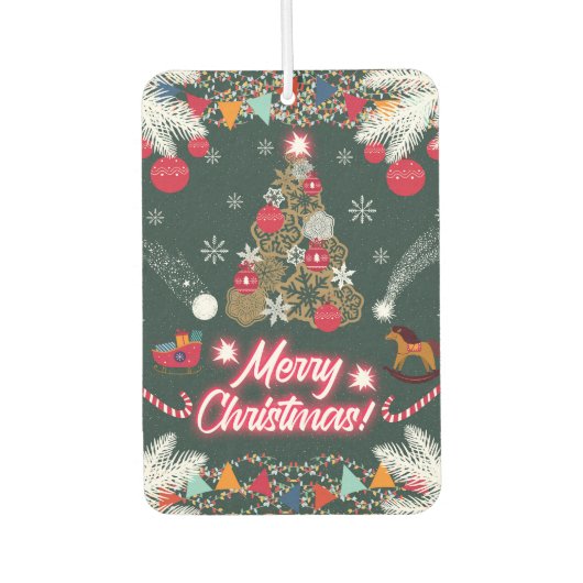 Evergreen Joy of Christmas カーエアーフレッシュナー (正面)