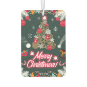 Evergreen Joy of Christmas カーエアーフレッシュナー (裏面)