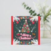 Evergreen Joy of Christmas サンキューカード (スタンド正面)