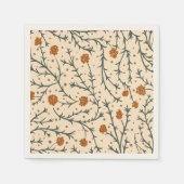 Evergreen Kisses Under the Mistletoe スタンダードカクテルナプキン (正面)