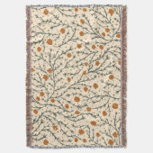 Evergreen Kisses Under the Mistletoe スローブランケット (正面縦)