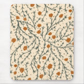 Evergreen Kisses Under the Mistletoe Heart マウスパッド (正面)