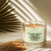 Evergreen Magic Christmas Candle Label | Custom スクエアシール
