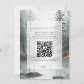 Evergreen Mist Forest QR Save the Date (裏面)