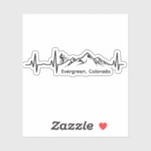 Evergreen MTB Vinyl Sticker シール (シート)