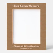 Evergreen Photo Memory レーザー彫刻フレーム (正面)