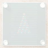 Evergreen Rhythm ガラスコースター (裏面)