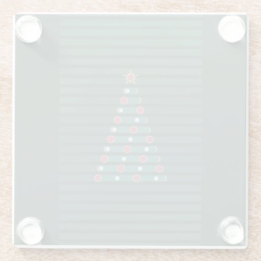 Evergreen Rhythm ガラスコースター (裏面)