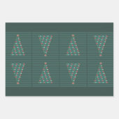 Evergreen Rhythm ラッピングペーパーシート (正面2)