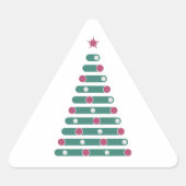 Evergreen Rhythm 三角形シール (正面)