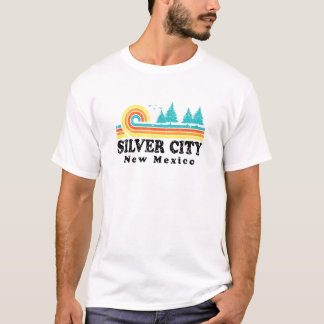 Evergreen Sunset Silver City Forest New Mexico Woo Tシャツ